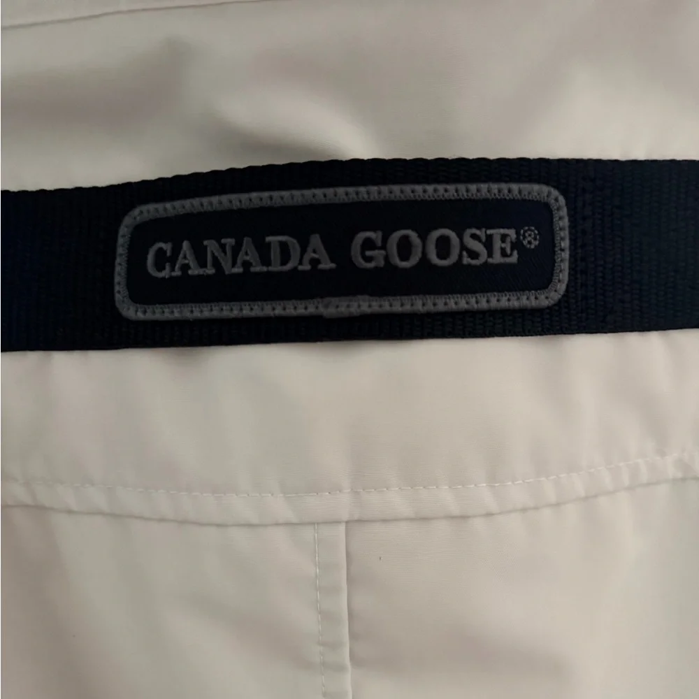 Men’s. Canada Goose - Black Label. White fur hooded parka - Picture 4 of 11